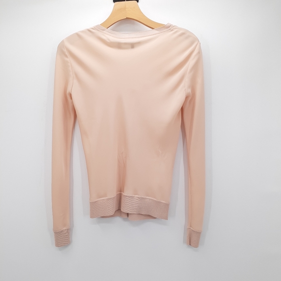 THEORY Crewneck Bias Silk Top - Picture 4 of 11